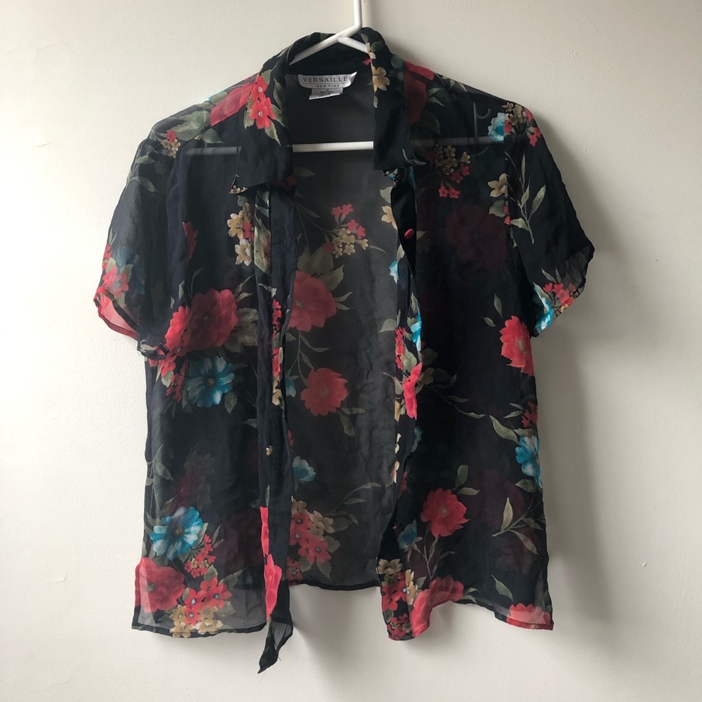 Versailles Floral Shirt!